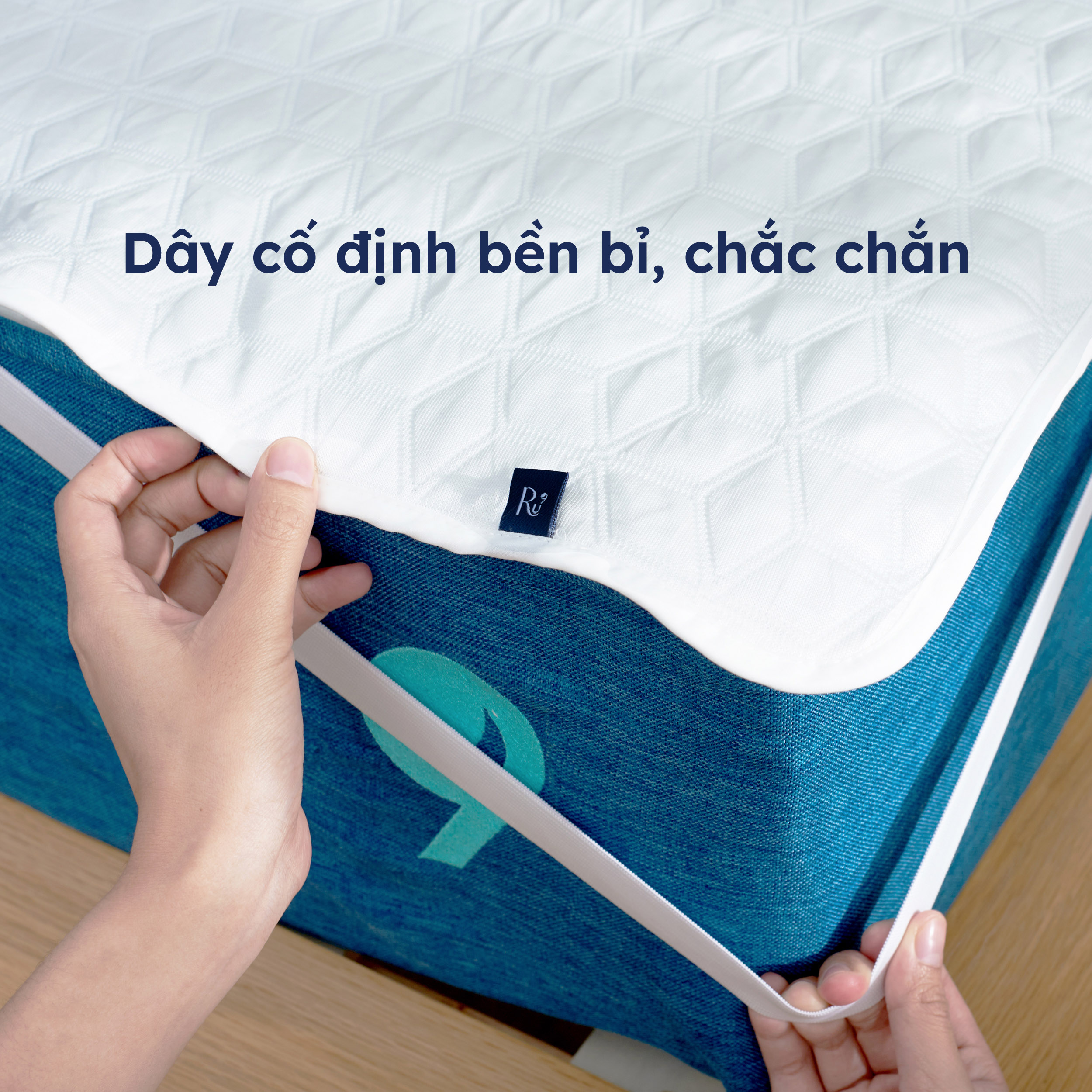 Tấm Giải Nhiệt IceGuard Ru9 Mát Lạnh, Ngủ Mát - Hoa Văn Mới