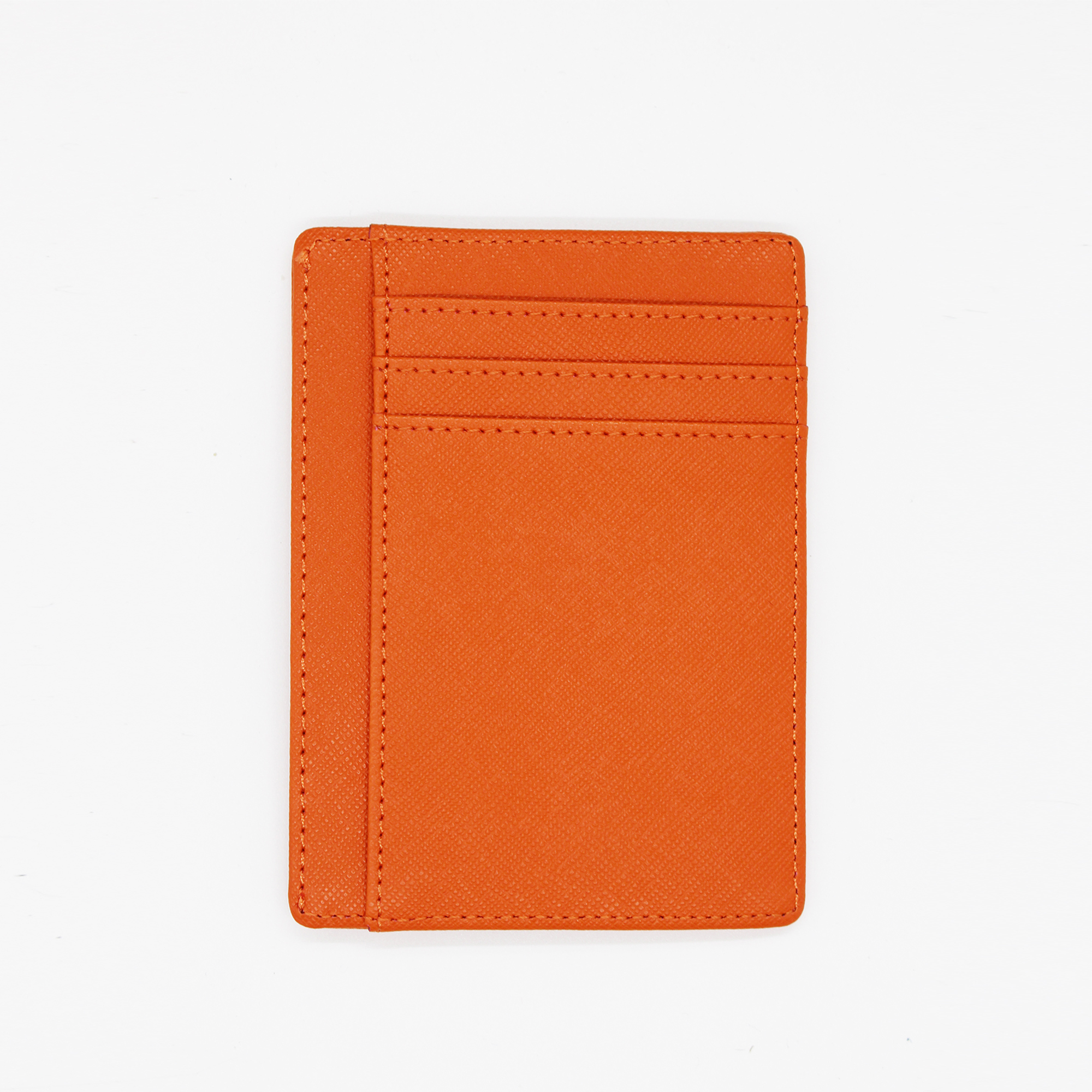 Ví Mini Đựng Thẻ Cardholder Da Thật Cao Cấp Saffiano - Genuine Leather Chống Thấm Nước Unisex Nam Nữ Nhiều Màu AaaJeans