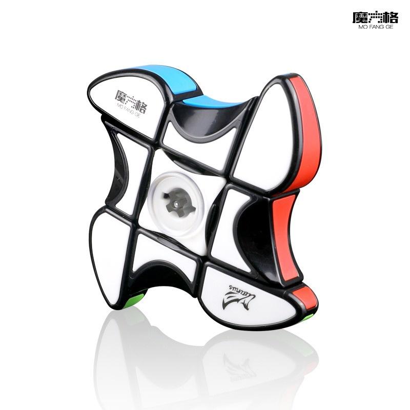 Rubik Spinner Con Quay Biến Thể QiYi Windmill Fidget Spinner 1x3x3 Rubic