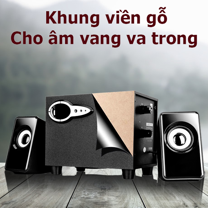 Loa máy tính bluetooth  USB ,nghe nhạc  chuẩn âm thanh bass treb chuyên nghiệp 301 M95