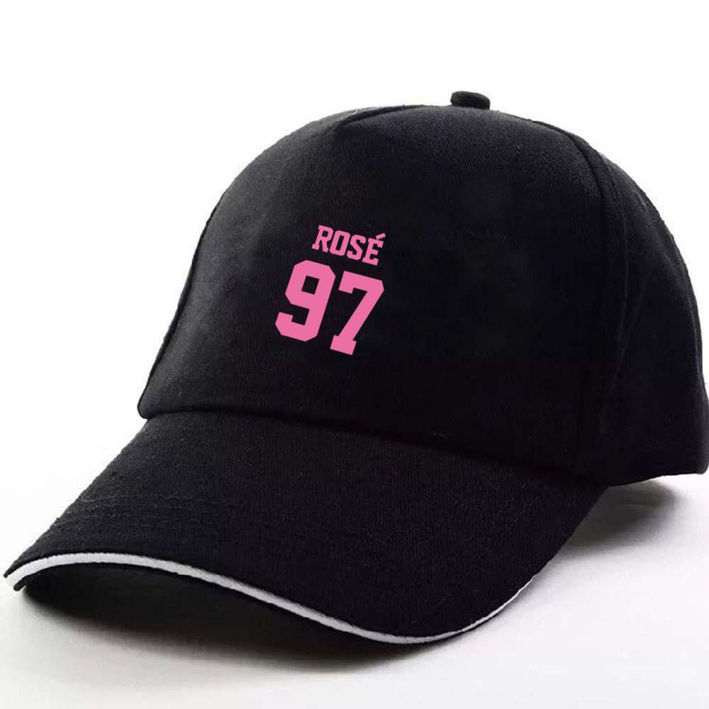 Mũ phớt Black Pink ROSE 97 nón lưỡi trai Kpop Hàn Quốc Unisex