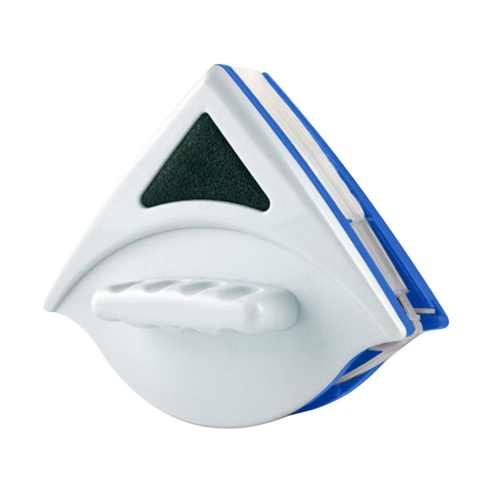 Double-side Magnetic Glass Wiper Window Cleaner Surface Cleaning Brush Triangle Cleaning Tools for High House Glass