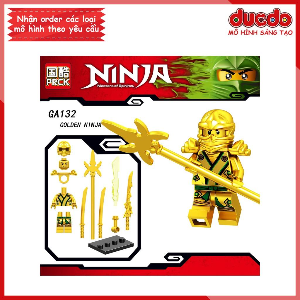 Minifigures các nhân vật Ninjago tuyệt đẹp - Đồ chơi Lắp ghép Xếp hình Mini Mô hình Ninja LeLe GA131-A136