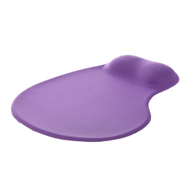 Tấm lót chuột bằng silicon trơn màu tím sang trọng