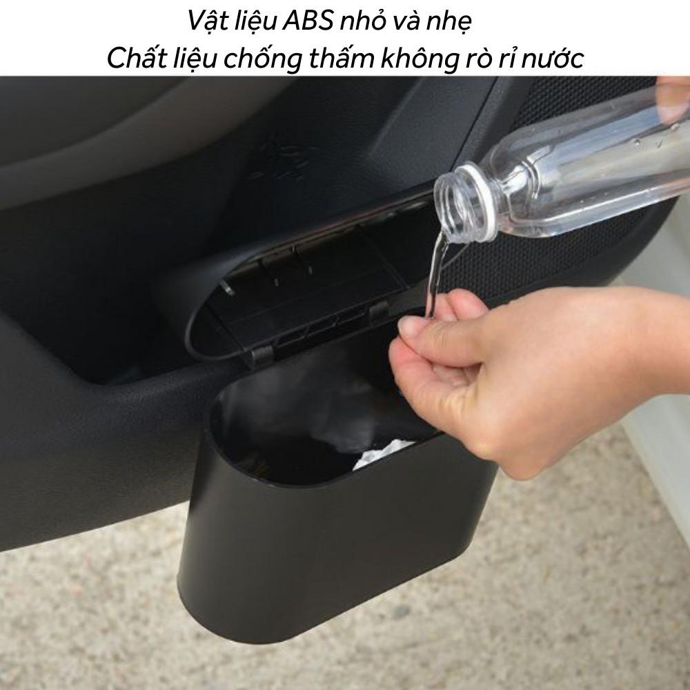 Thùng rác , Thùng rác mini ô tô , thùng đựng rác ô tô xe hơi nhỏ gọn đa năng gắn cửa xe sau ghế tiện dụng TIME HOME
