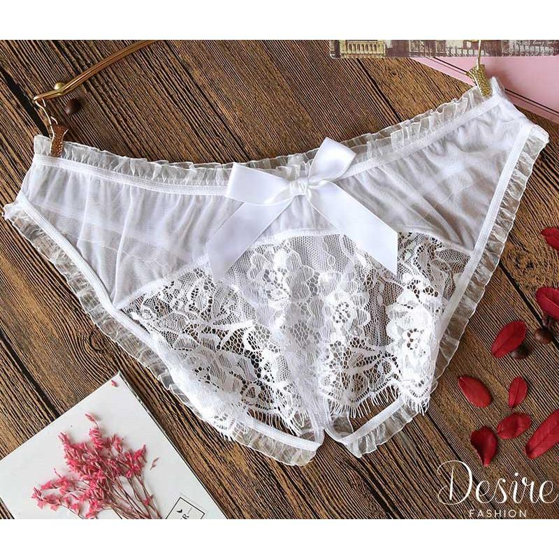 Quần lót ren sexy xẻ đáy QLN-0047