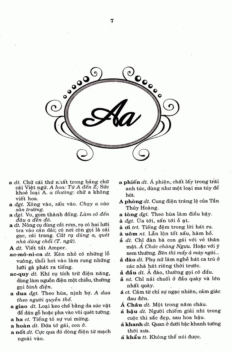 Ngôn Ngữ Việt Nam - Từ Điển Tiếng Việt - ảnh 9