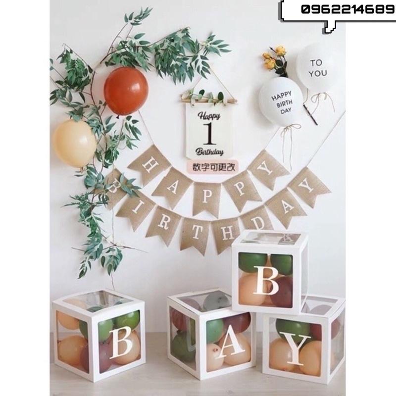 SET trang trí sinh nhật Handmade kiểu Hàn Quốc cực rẻ và đơn giản tại nhà