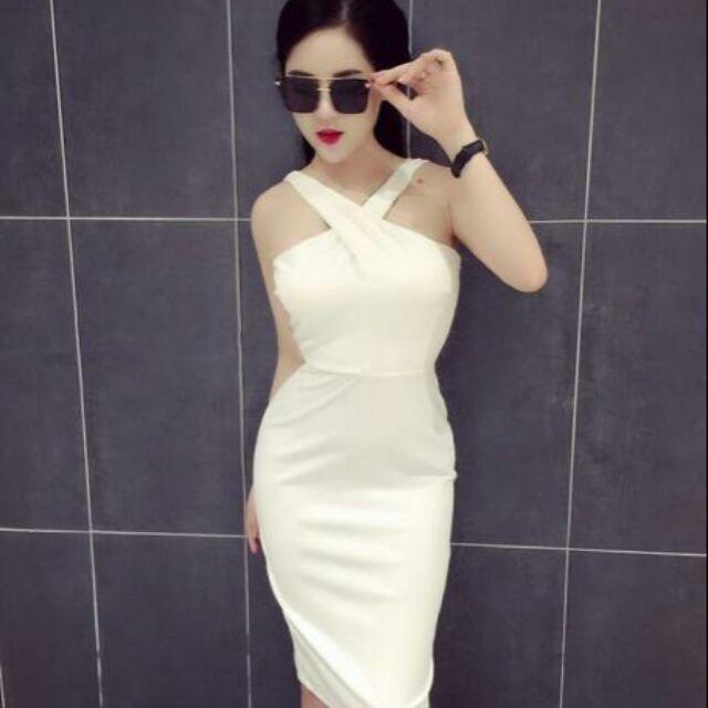 Đầm body đắp chéo sexy