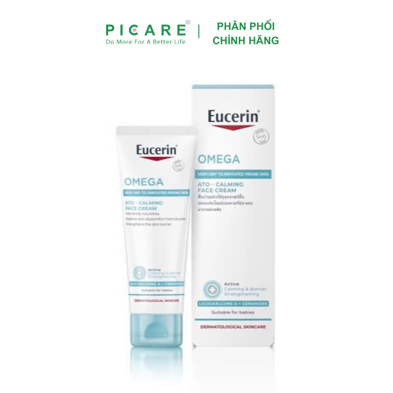Kem dưỡng da mặt chàm khô Eucerin AtoControl Face Cream