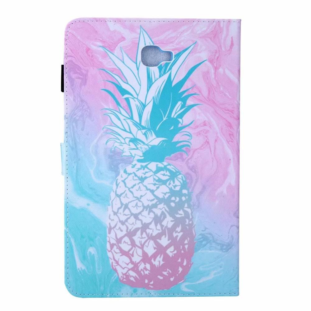 Bao da nắp gập in hình kỳ lân dễ thương có giá đỡ cho Samsung Galaxy Tab A A6 10.1 2016 SM-T580 T585 T587 T580N