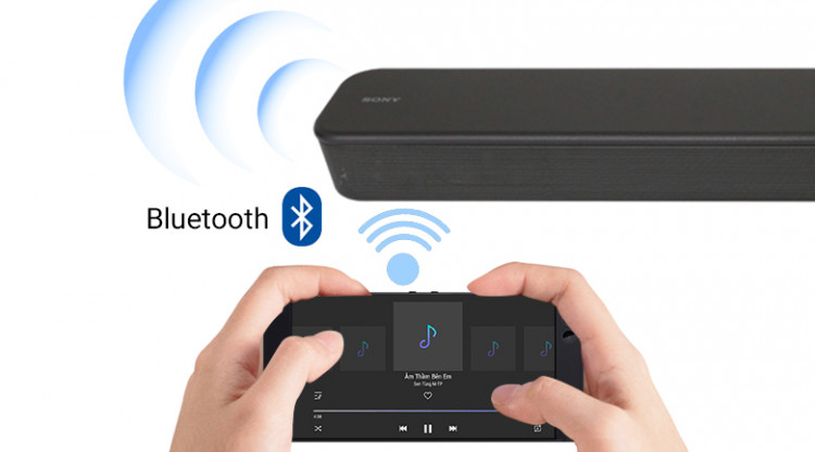 Kết nối Bluetooth trên Loa thanh Sony HT-S100F Kết nối Bluetooth trên Loa thanh Sony HT-S100F