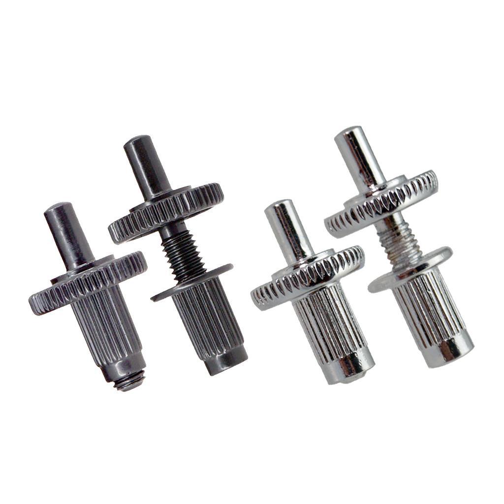 2pcs Guitar Bridge Studs Locking Posts for Electric Guitar