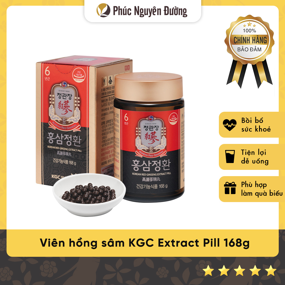 KGC Cheong Kwan Jang Viên Tinh Chất Hồng Sâm Extract Pill 800 viên (168g/ lọ)