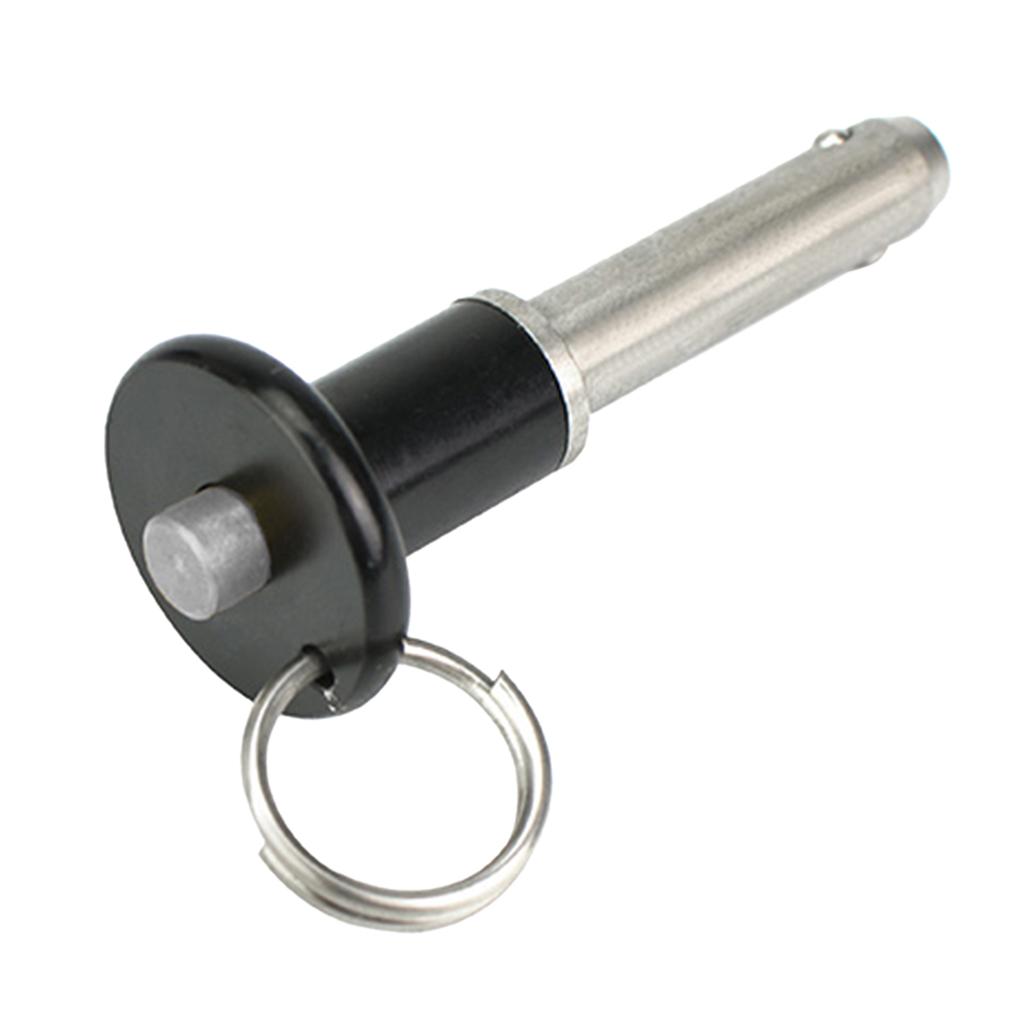 2x Stainless Steel Quick Release Pin Handle Locking Pin 10mm