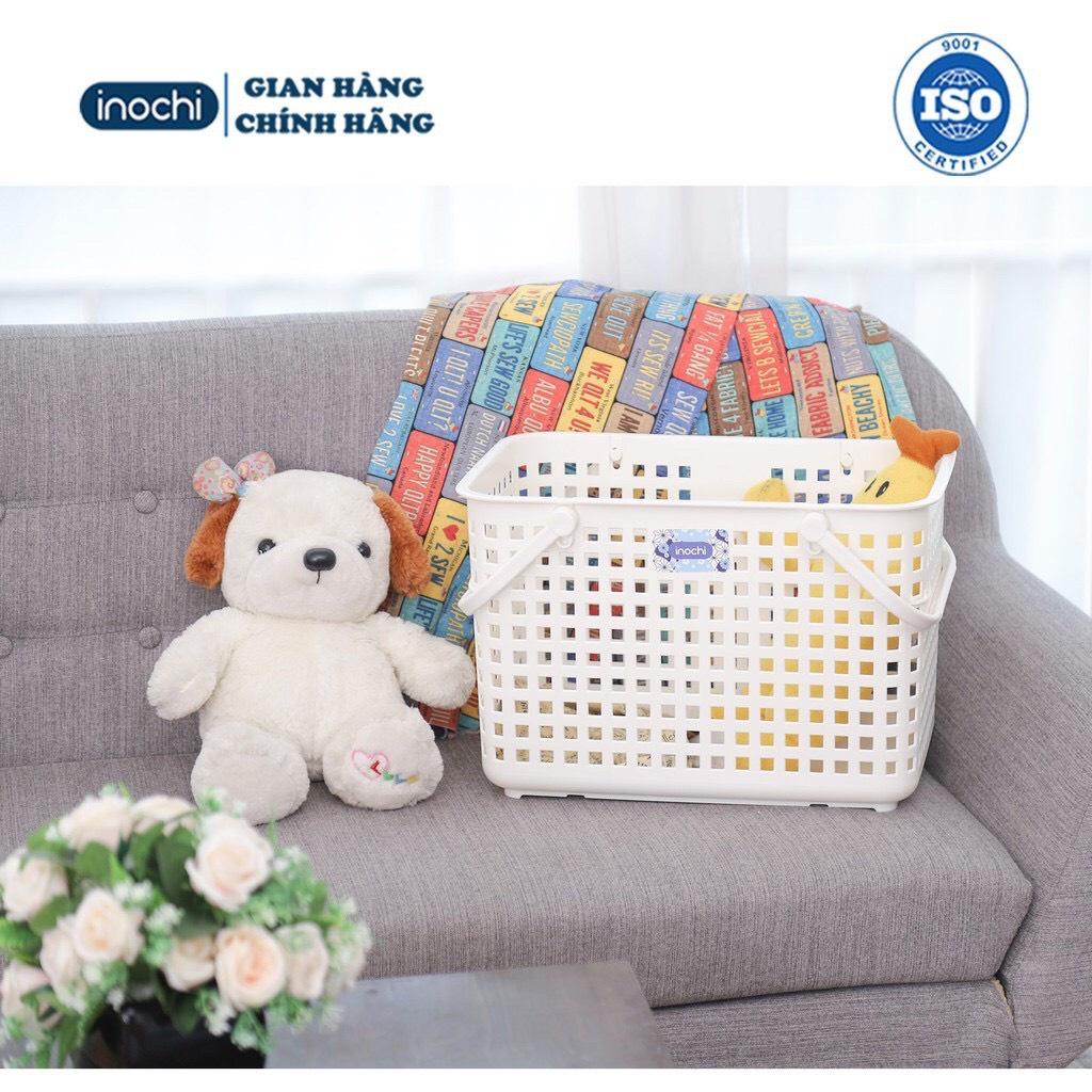 Làn đi sinh cho mẹ và bé nhật bản inochi loại giỏ xách có quai giữa kèm nắp tiện dụng