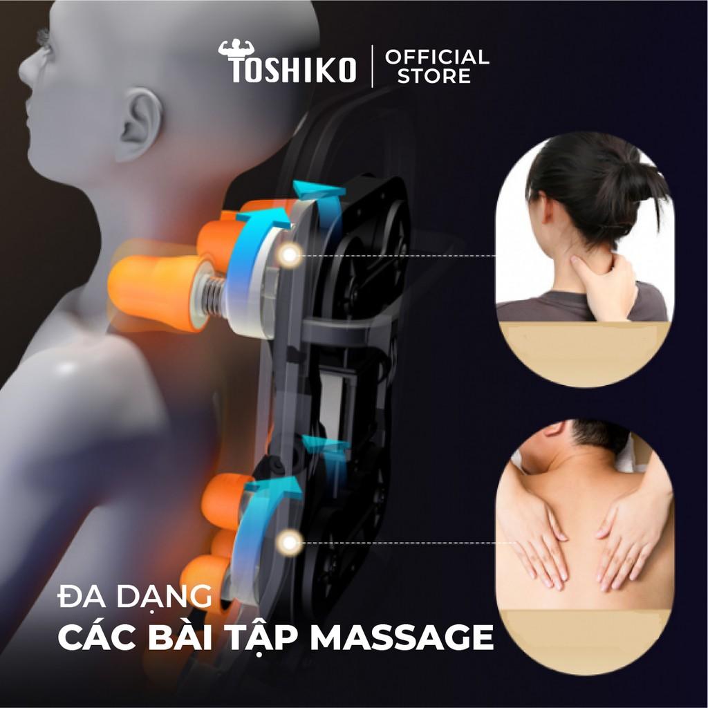 Ghế massage toàn thân Toshiko T21 giúp thư giãn và hỗ trợ giảm đau xương khớp hiệu quả