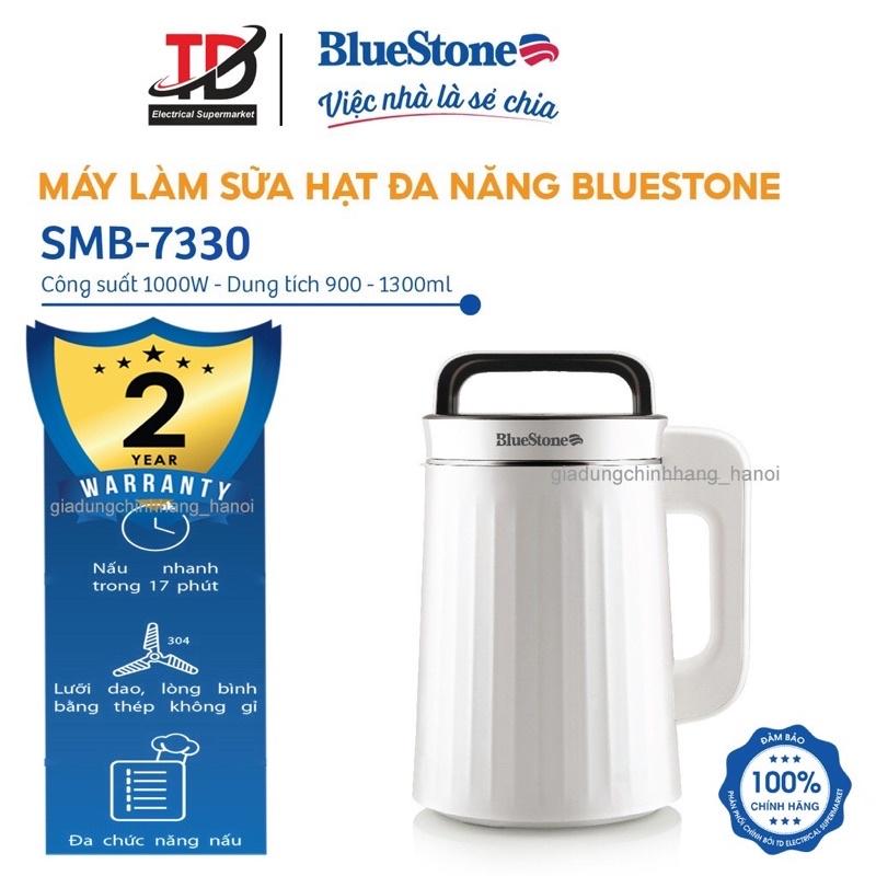 Máy Làm Sữa Hạt BlueStone SMB-7330 - 8 chương trình xay nấu đa năng, lõi thép không gỉ 304 - Hàng chính hãng