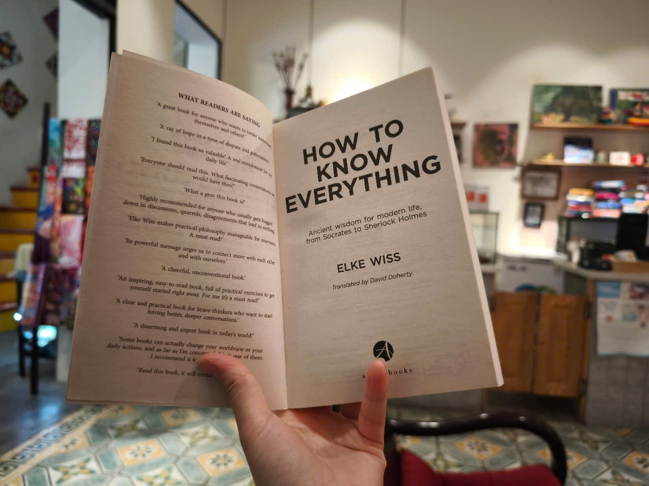 Sách - How to Know Everything by Elke Wiss - Lịch Sử tiếng Anh/ English History Book