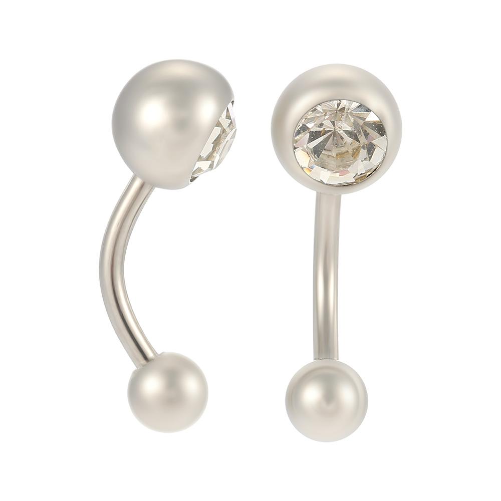 21pcs Body Piercing Jewelry Kit Stainless Steel Body Art Tools for Nose Tragus Belly Tongue Lip Needles Piercing Bar