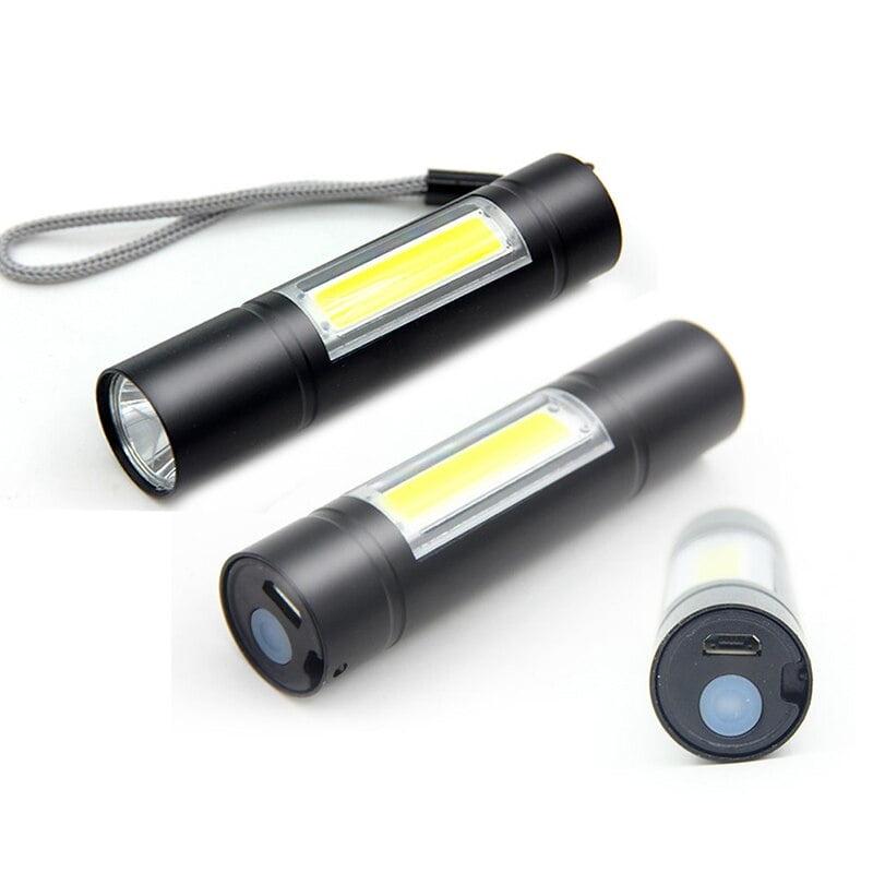 Đèn pin zoom 911 led cầm tay dã ngoại siêu sáng