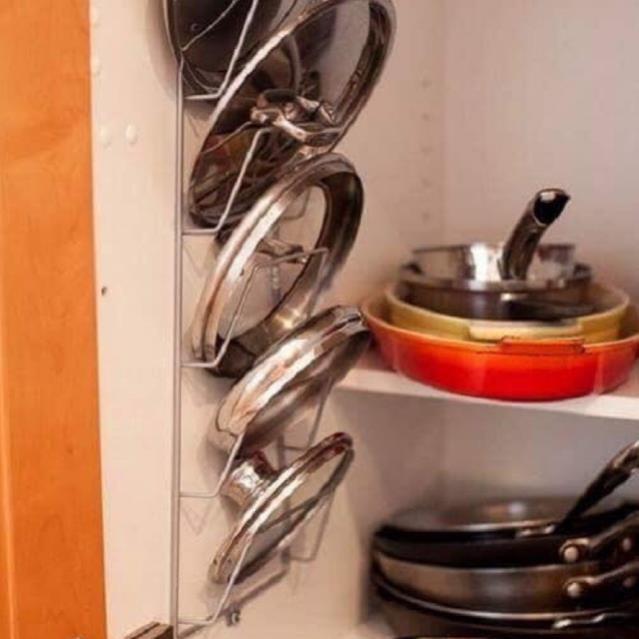 Giá gài vung xoong Inox