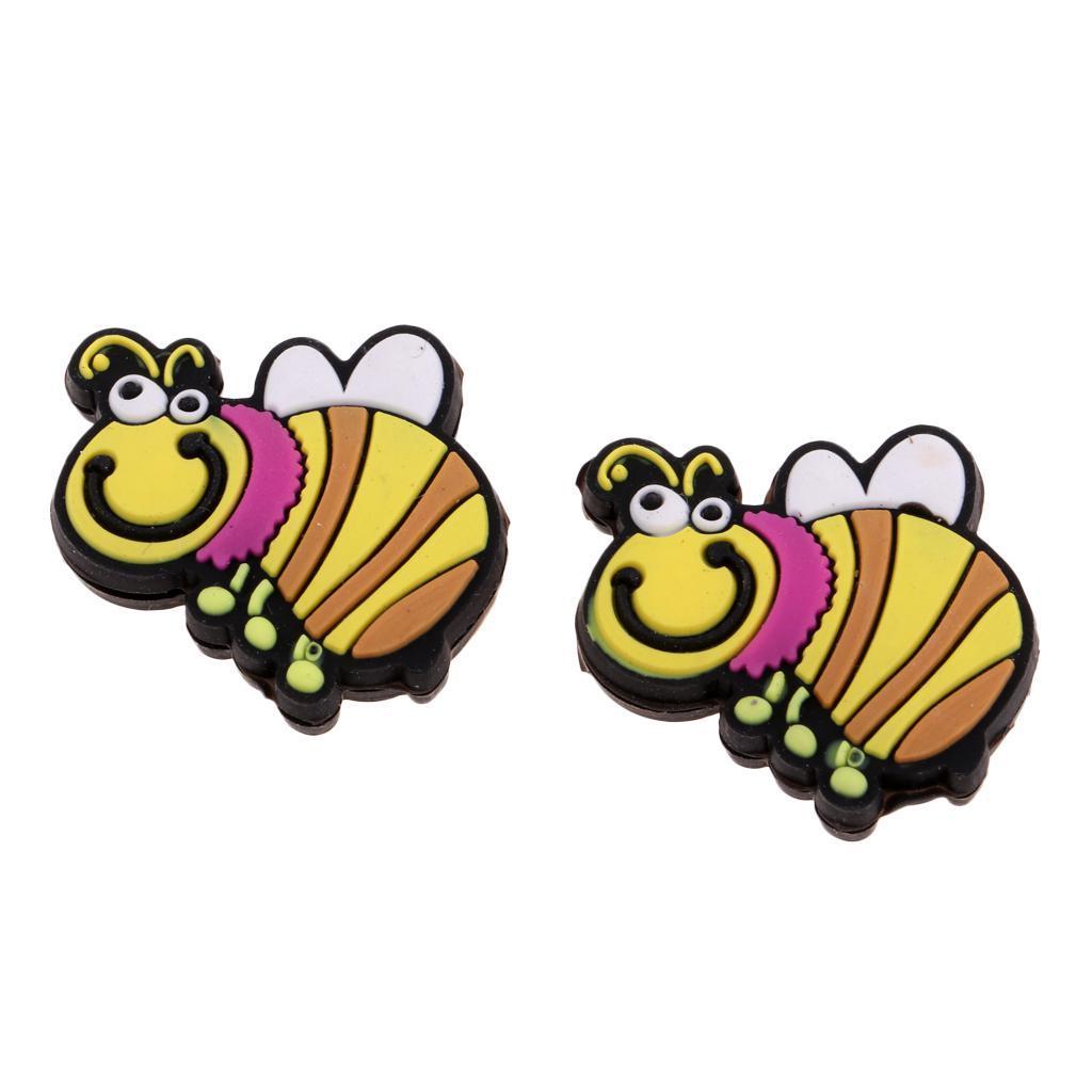 2x Silicone Tennis Racket Shock Absorber