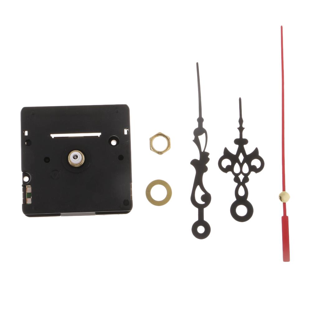 Quartz Wall Clock Movement Mechanism Repair Supply Flower Shaped Pointers 1