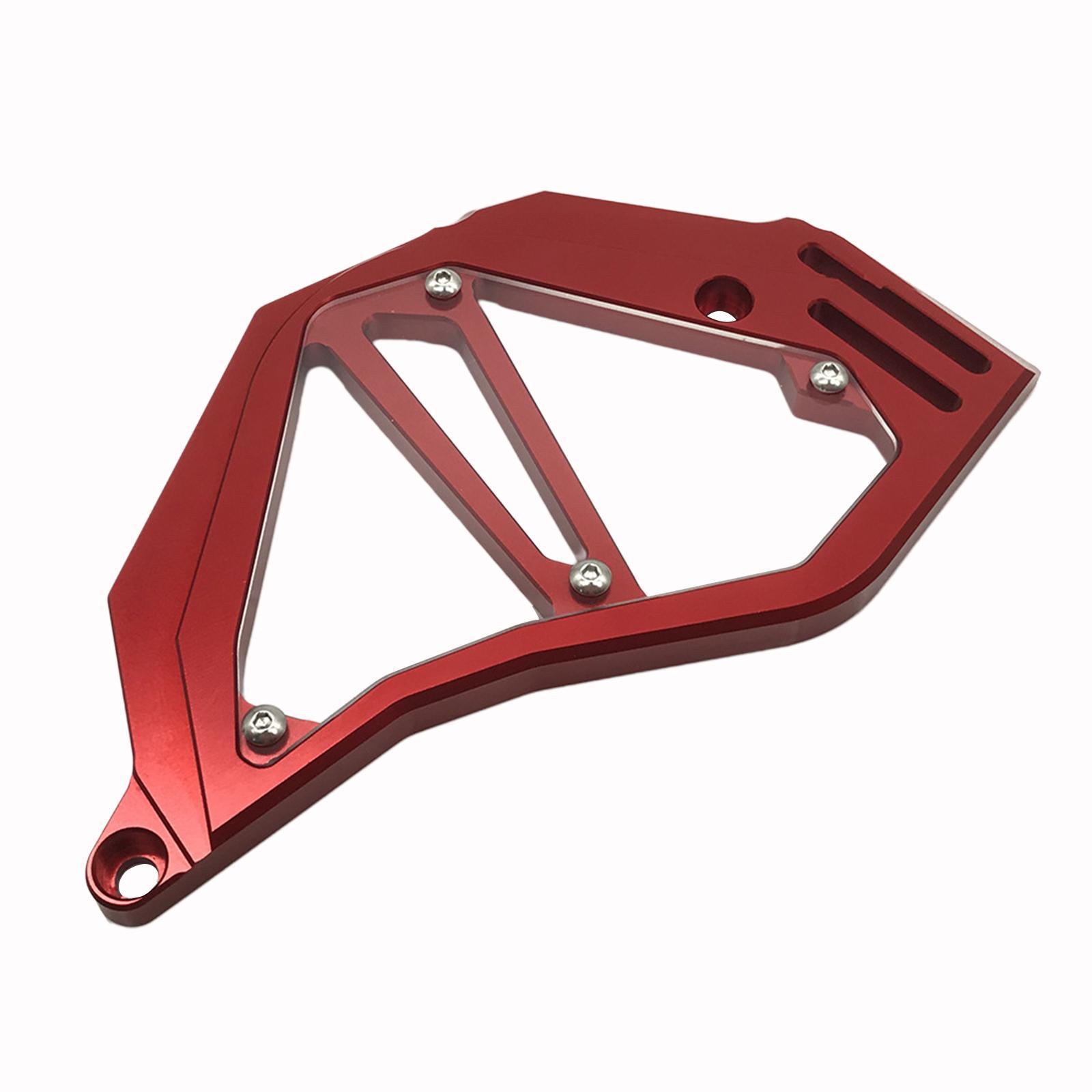 1Set CNC Aluminum Front Sprocket Chain Guard Cover Gear Protection Replacement