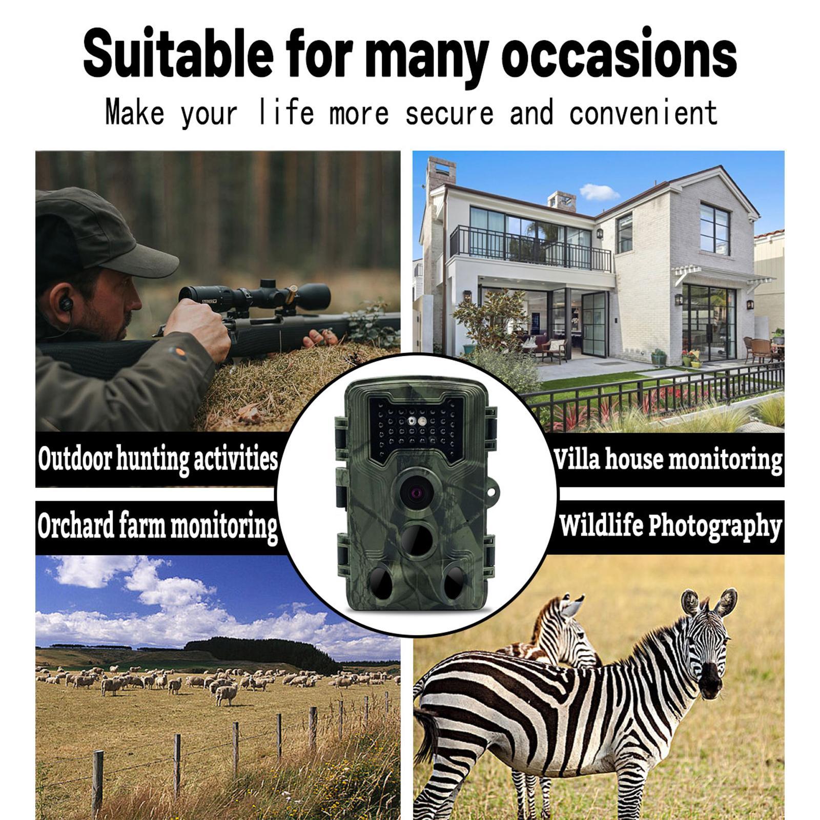 Trail Camera 16MP 1080P FHD 940nm Invisible Infrared Game Hunting Camera