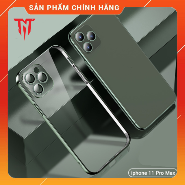 Ốp lưng Silicon viền khung thanh lịch sang trọng giá rẻ dùng cho điện thoại iphone 11 pro max - hàng nhập khẩu