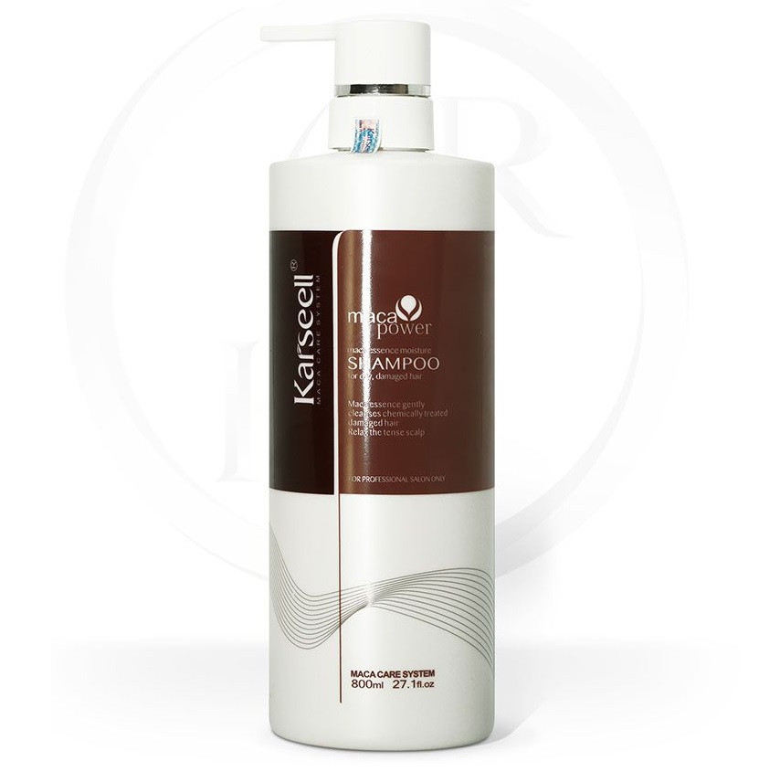 Dầu gội siêu mượt phục hồi tóc hư tổn Karseell Maca Essence Moisture shampoo 800ml