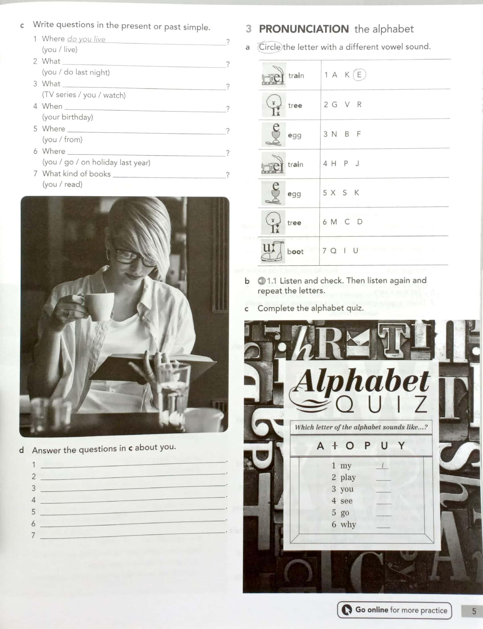 English File 4th Edition: Pre-Intermediate: Workbook With Key