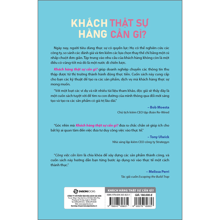 Khách Hàng Thật Sự Cần Gì?