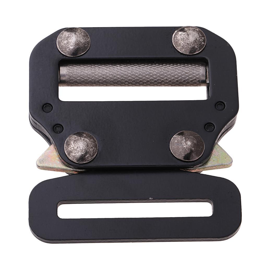 Quick Release Belt Buckle Safety Harness Metal Buckles Webbing Belt Clip