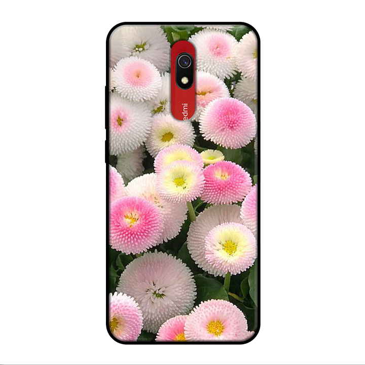 Ốp lưng điện thoại Xiaomi Redmi 8A viền silicon dẻo TPU hình Hoa Cảnh - Hàng chính hãng