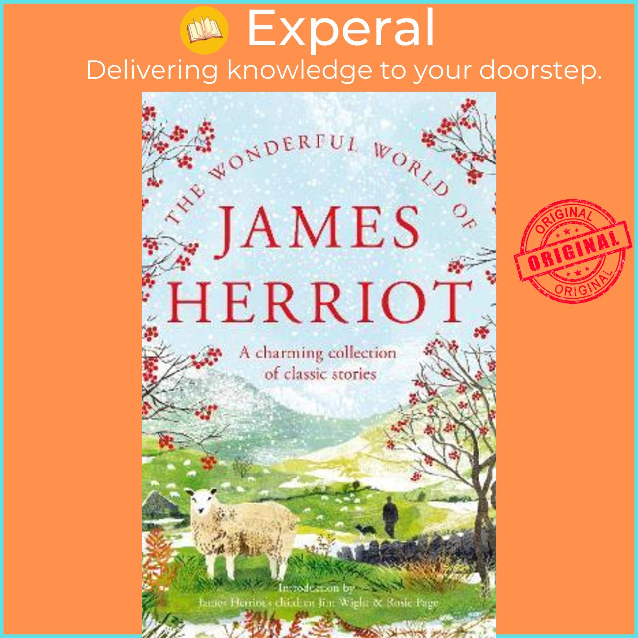 Sách - The Wonderful World of James Herriot : A charming collection of classic  by James Herriot (UK edition, hardcover)