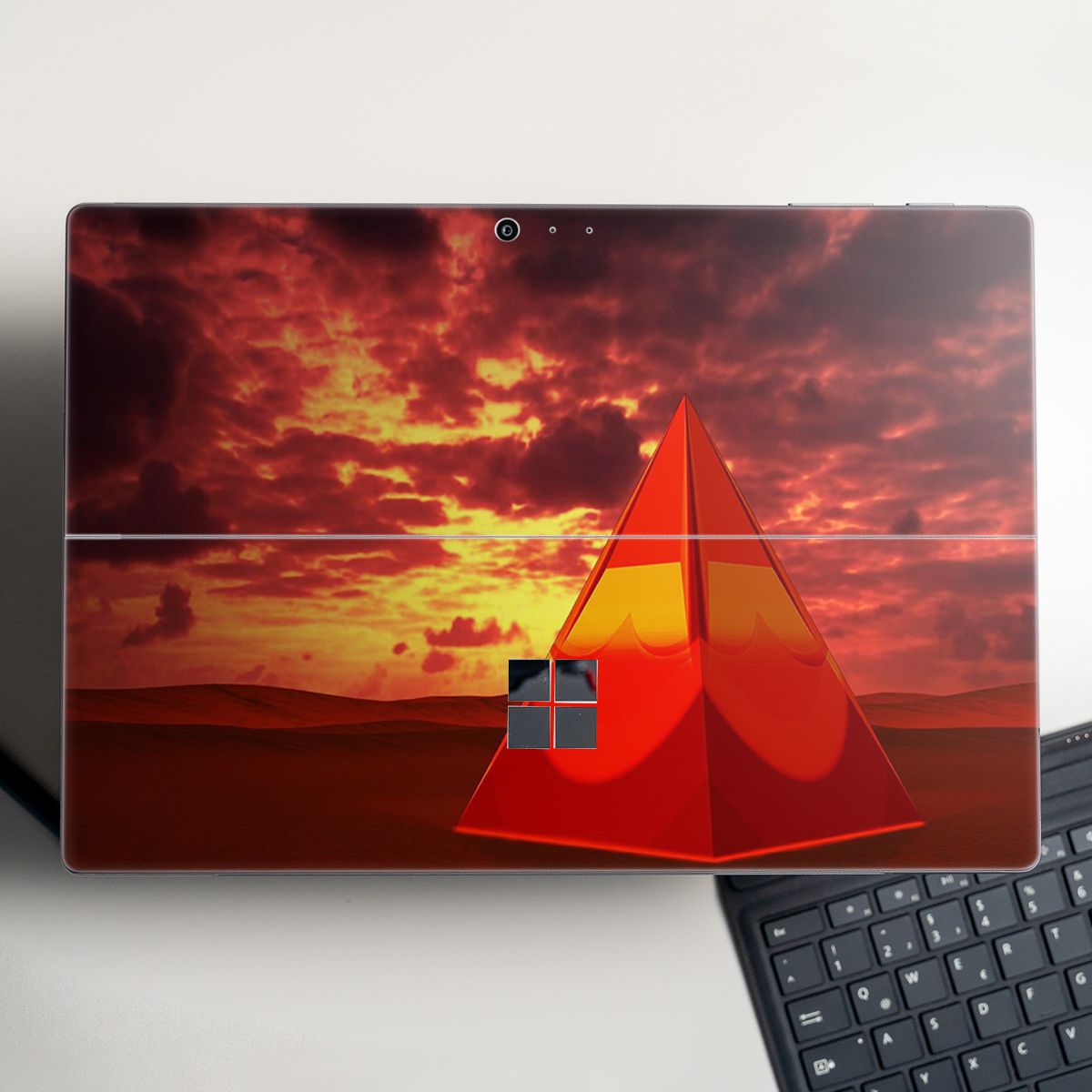 Skin dán hình Đa giác x12 cho Surface Go, Pro 2, Pro 3, Pro 4, Pro 5, Pro 6, Pro 7, Pro X