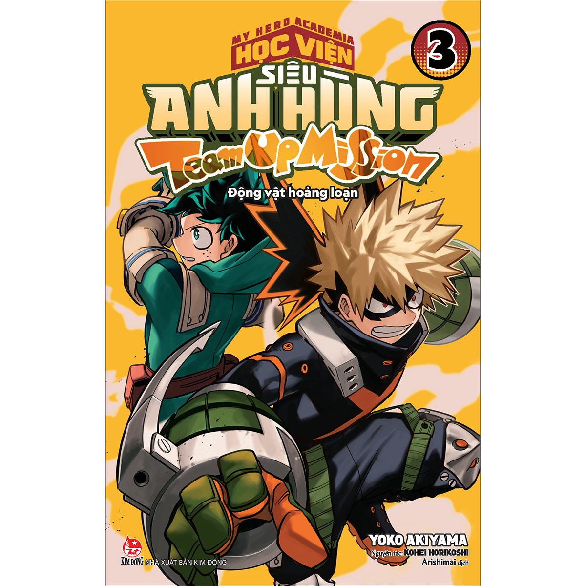 Series các tập My Hero Academia - Học Viện Siêu Anh Hùng Team Up Mission