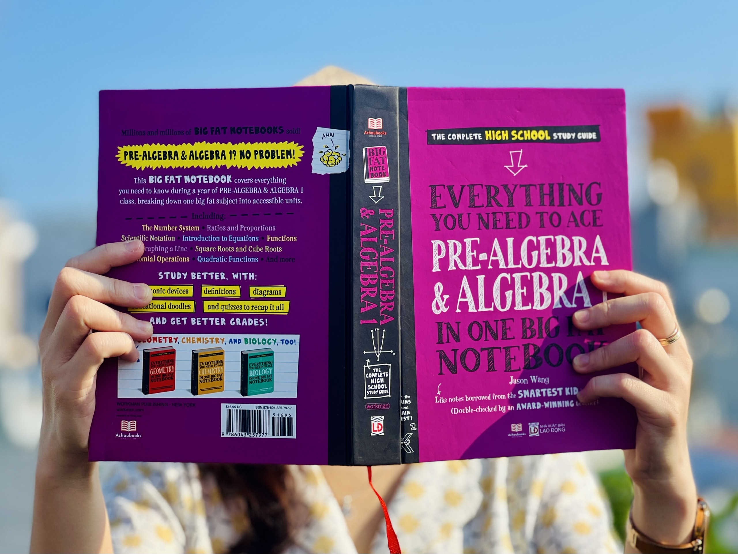 Hình ảnh Sách Big Fat Notebooks -Everything you need to ace - Sổ Tay Học Tập Toán Học, Khoa Học, Hóa Học, Hình Học, Đại Số, Khoa Học Máy Tính, Sinh Học ( Bộ 7 cuốn Tiếng Anh ) - Á Châu Books , bìa cứng in màu