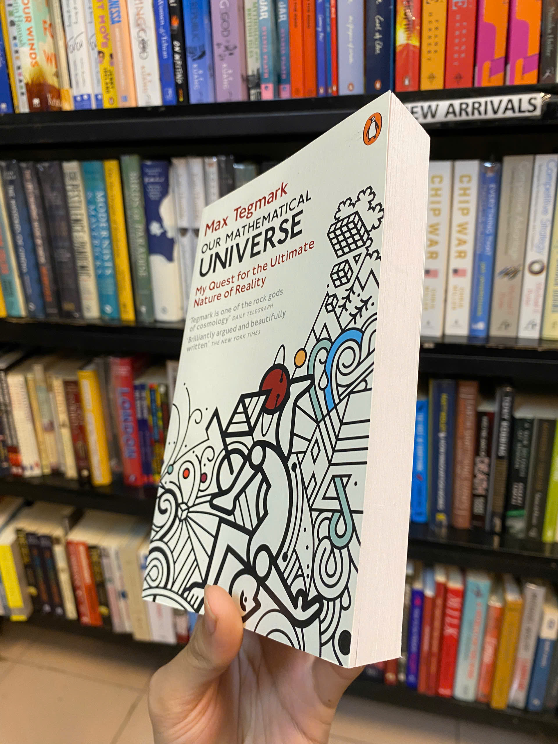 Sách - Our Mathematical Universe: My Quest for the Ultimate Nature of Reality by Max Tegmark | Nonfiction in English / Adult Education / Cosmology / Ngoại văn Nhập khẩu