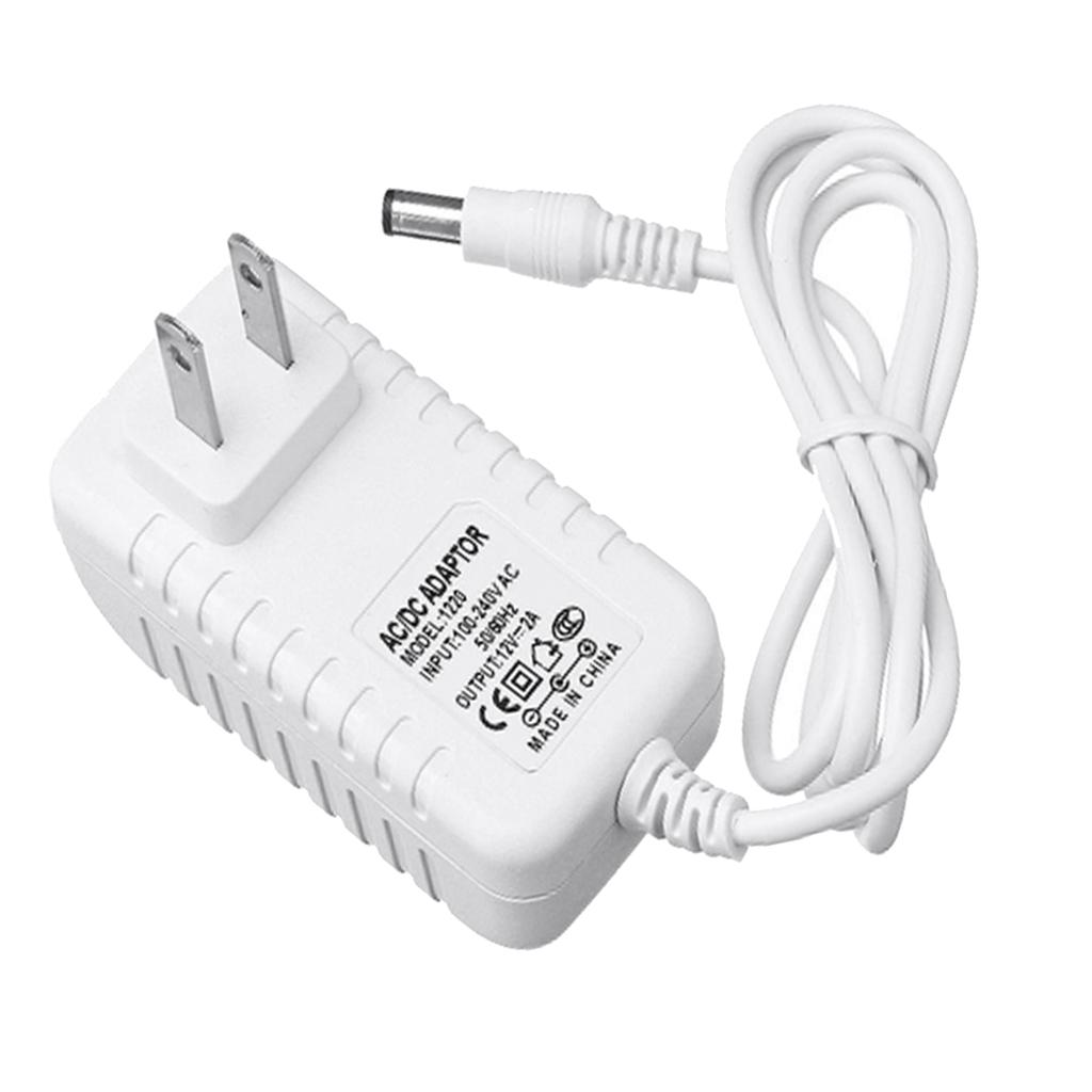 LED Lighting Power Adapter,, AC 100-240V to DC 12V, Switching Power Supply, US Plug Power Converter for LED Strip Light and More