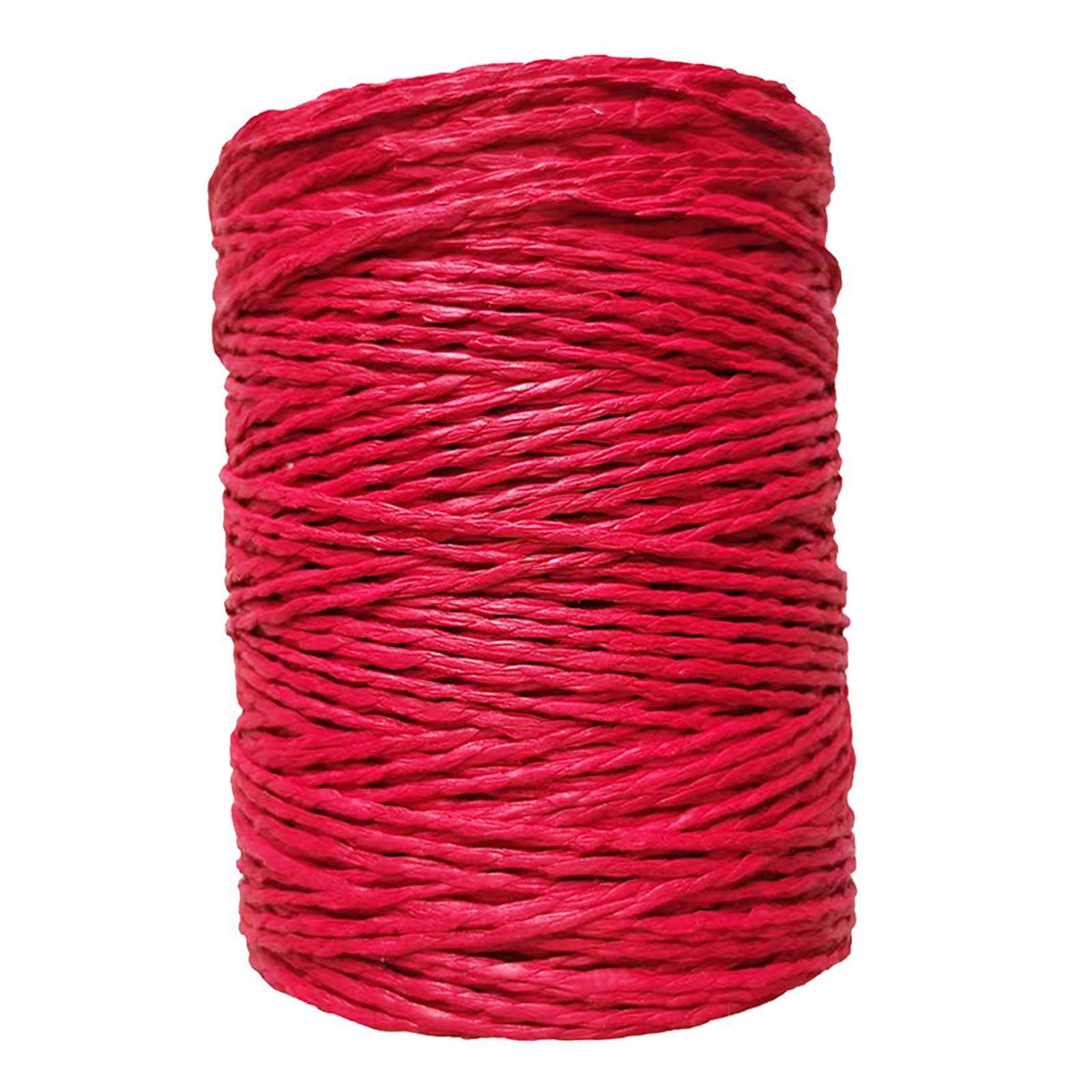 Raffia Paper Craft Ribbon Raffia yarns 820 Feet Macrame Projects Packing Paper Twine Weaving Raffia Ribbon for Bags Festival Gifts Crafting