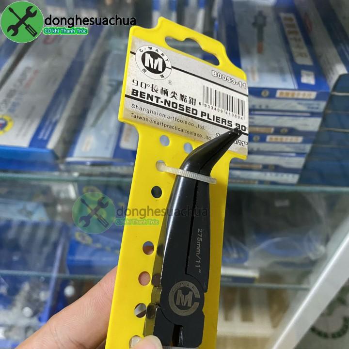 Kìm phe dài miệng cong 90 độ C-Mart B0053-11 275mm