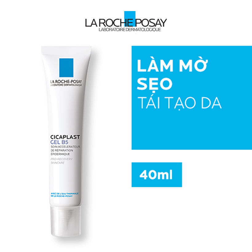 Bộ kem dưỡng giúp làm mờ sẹo, hỗ trợ phục hồi &amp; tái tạo da La Roche Posay Cicaplast Gel B5