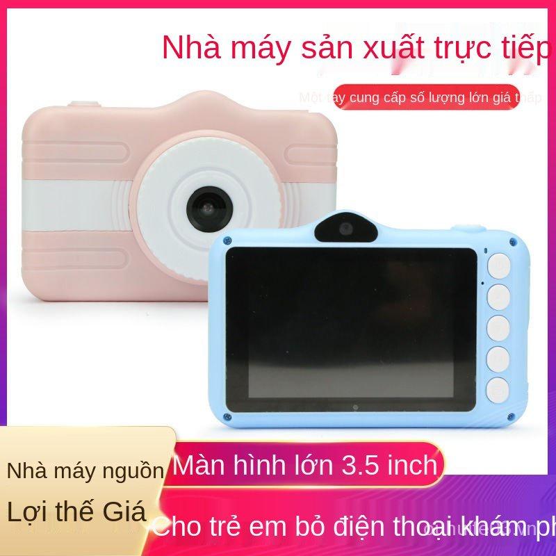 Đồ chơi máy ảnh kỹ thuật số HD hai màn hình 3.5 inch di động cho bé