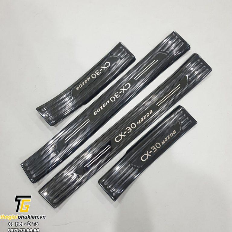 Bộ Ốp bậc cửa, Nẹp bước chân Titan Mazda CX-30, CX30