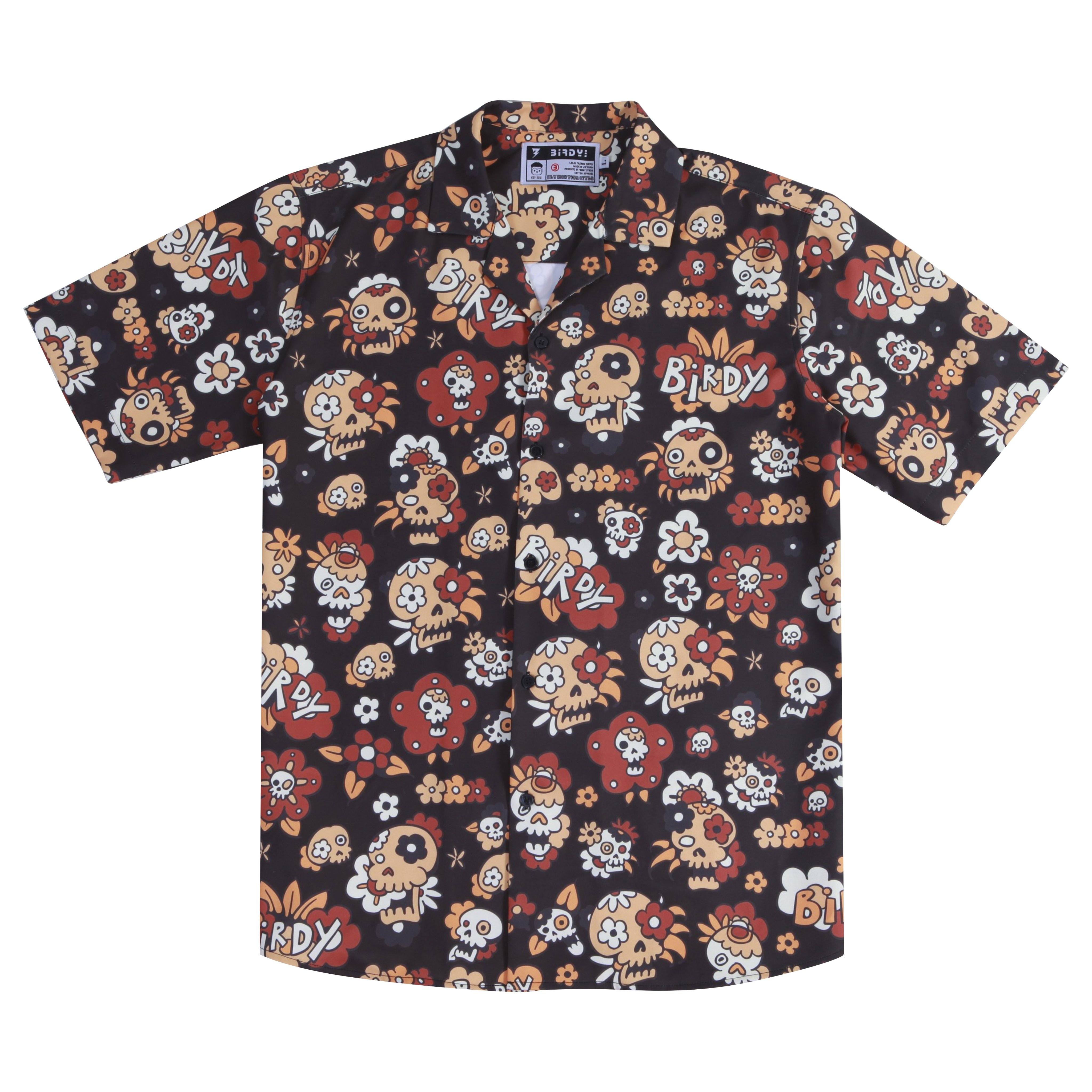 ÁO SƠMI BIRDY SKULL SHIRT