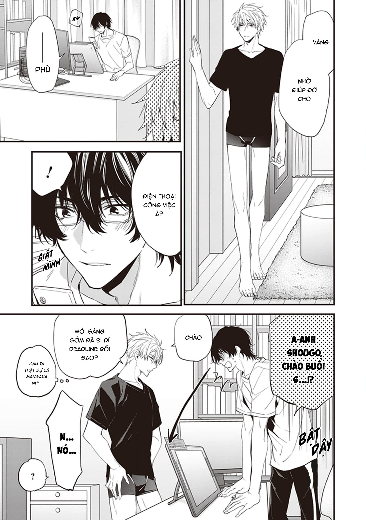 cẩn thận với chú chó vô lại chapter 2.1 4