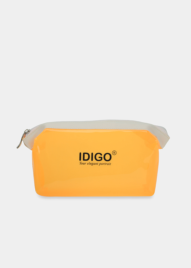Túi đựng mỹ phẩm nhựa PVC dẻo trong suốt, chống thấm nước, túi trang điểm, đựng đồ vệ sinh cá nhân tiện lợi cầm tay hoặc đem đi du lịch IDIGO FP5-1101